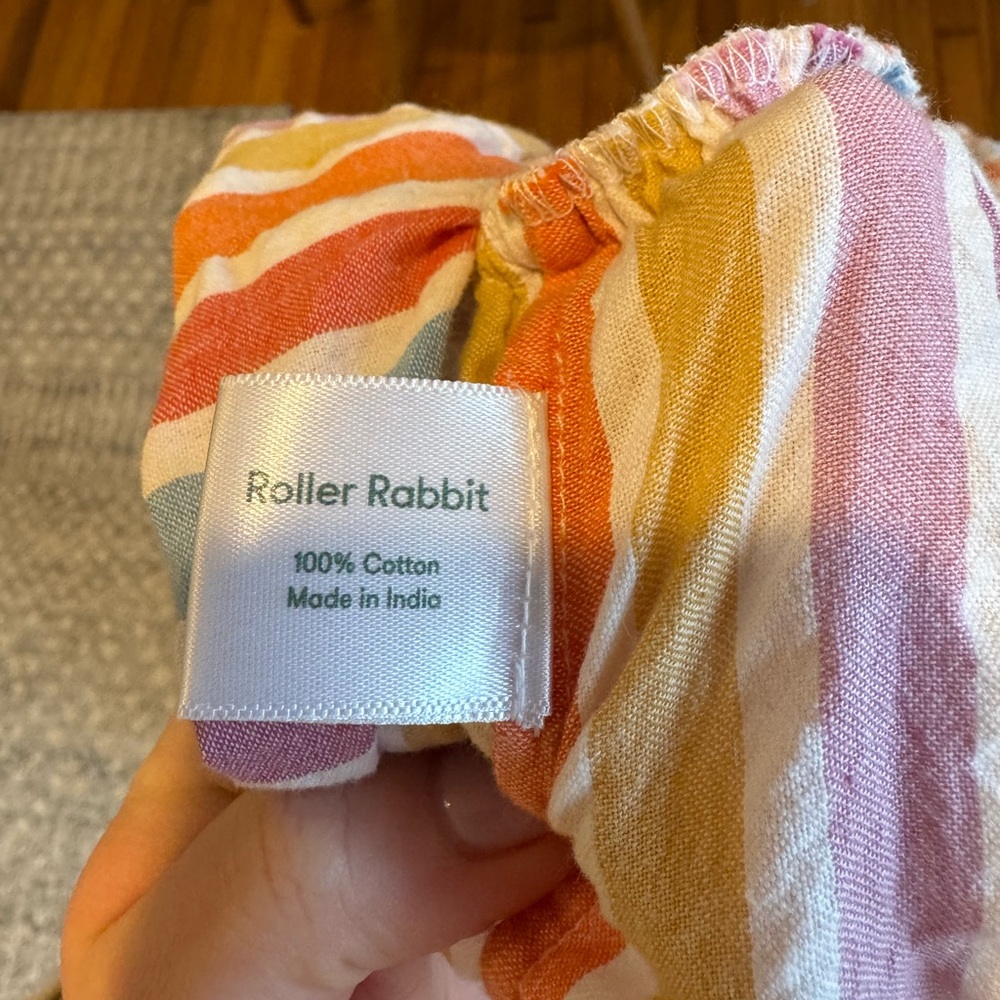 Roller Rabbit Smocked Strip Tank - Picture 4 of 5